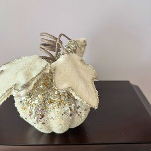 Glitter holiday apple